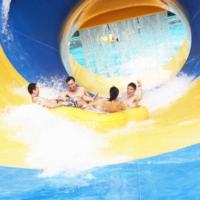 Equipamento do parque do Aqua de FRP para o adulto, corrediça personalizada do furacão/corrediça água da fibra de vidro