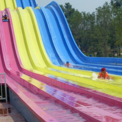 Waterslide de aço inoxidável do parque temático da água 304 para o hotel/recursos usados
