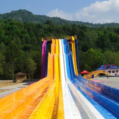 Corrediças de água exteriores da fibra de vidro da venda quente para o adulto usado no divertimento Waterpark