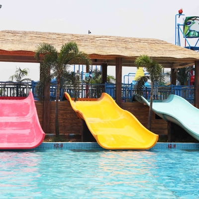 Equipamento do parque da água das corrediças de água das crianças comerciais da fibra de vidro para a piscina