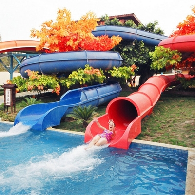 Corrediças de água da fibra de vidro para o equipamento da piscina para o jogo da água das crianças para o parque da água das crianças