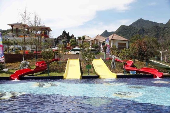 Customiazed caçoa a corrediça de água do divertimento para o equipamento do parque da água/do parque água da fibra de vidro