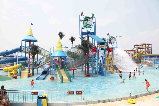 Fortaleza da água do divertimento com corrediça de água/Waterslide adultos das crianças