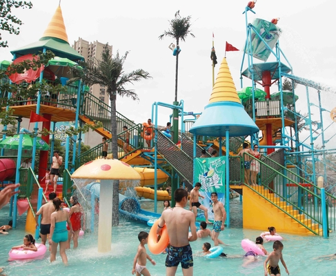 Fortaleza emocionante da água do parque da água do Aqua para o equipamento do parque de diversões