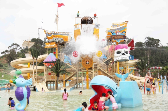Equipamento gigantesco personalizado do parque de diversões do parque da água dos esportes do Aqua da casa da água