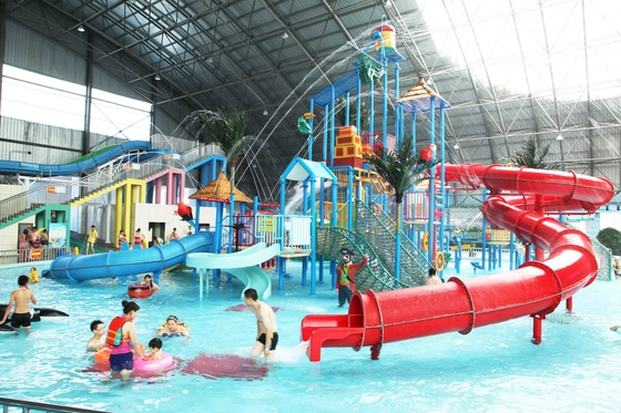 Campo de jogos de aço inoxidável do Aqua 304, campo de jogos interno da água do hotel