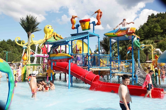 Molhe jogos para as crianças, mini parque da água com crianças deslizam (SW-SB)