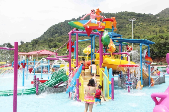 Molhe jogos para as crianças, mini parque da água com crianças deslizam (SW-SB)