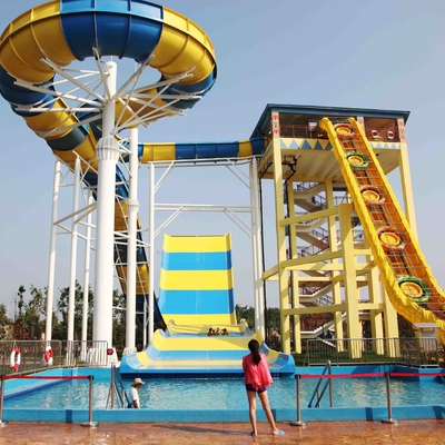 Equipamento do parque do Aqua da fibra de vidro, corrediça de água gigante do Bumerangue para o recurso