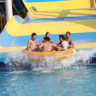 Equipamento do parque do Aqua da fibra de vidro, corrediça de água gigante do Bumerangue para o recurso