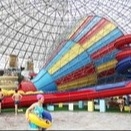 Corrediça de água super colorida de alta qualidade com corrediça longa do furo do espaço para o parque de diversões