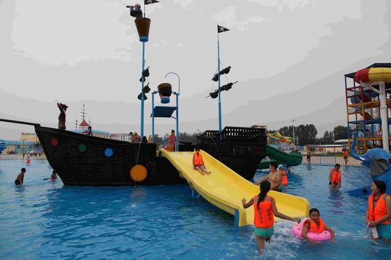 O equipamento do parque da água do jogo do Aqua do corsário/personalizou o navio de pirata da fibra de vidro