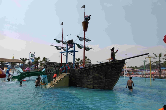 O equipamento do parque da água do jogo do Aqua do corsário/personalizou o navio de pirata da fibra de vidro