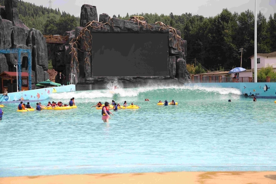 Onda de Tsunami Parque aquático personalizado Máquina de ondas para diversão familiar no parque aquático 3 metros