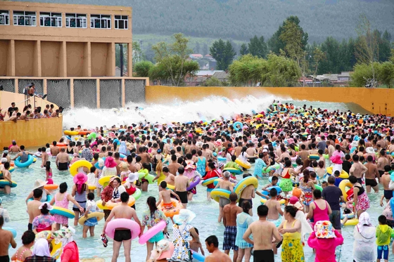 Máquina personalizada da onda do parque da água para o divertimento da família no parque do Aqua