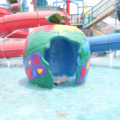 Equipamento colorido personalizado do parque do Aqua do pulverizador da carpa para o divertimento das crianças/crianças na piscina