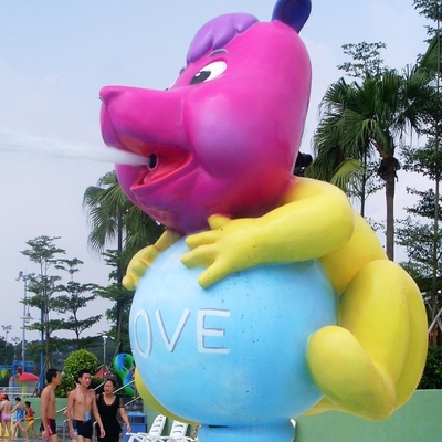 Equipamento engraçado personalizado do parque do pulverizador para crianças/crianças na piscina