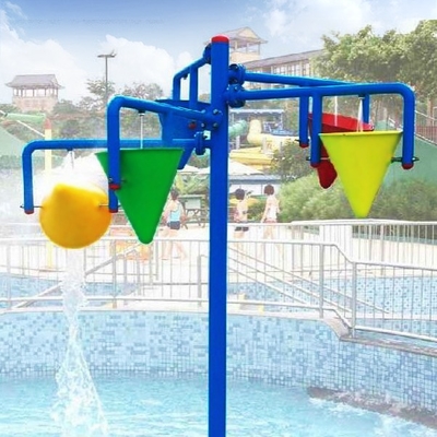A grandes fibra de vidro e PVC pulverizam o equipamento do parque para 3 ~ 5 pessoas