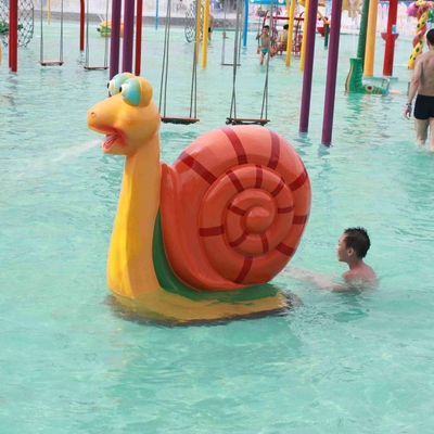 Equipamento do campo de jogos da água do pulverizador do jogo do Aqua do caracol de água para o parque de diversões das crianças