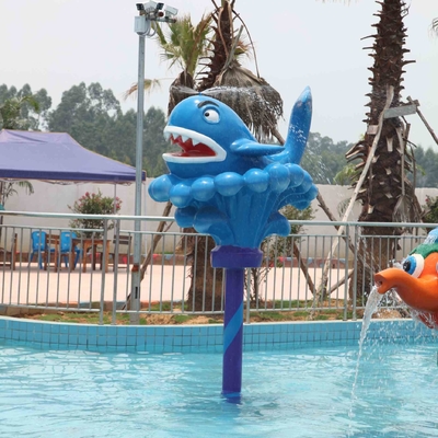 O entretenimento caçoa/adulto fora do equipamento do parque da água do pulverizador da baleia dos jogos da água/personalizado