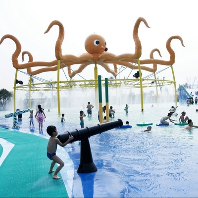 Sistema de pulverizador da água do equipamento do parque do Aqua da fibra de vidro para crianças/adultos