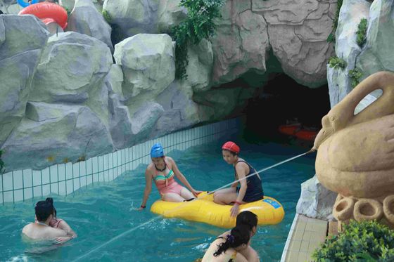 O grande parque preguiçoso do jogo do equipamento/Aqua do rio galvanizou o apoio do aço carbono