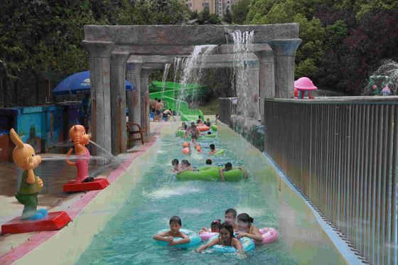 Rio preguiçoso do parque exterior da água dos recursos de feriado, equipamento de Waterpark para o parque do Aqua do tema