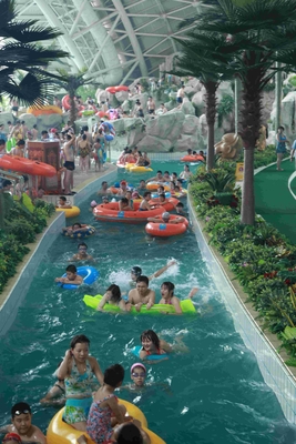 Sistema de rio preguiçoso personalizado do parque exterior da água, equipamento de Waterpark para o parque da água de Gaint