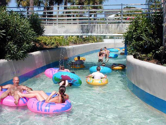 Parque preguiçoso da água do rio do equipamento da piscina para o parque gigante da água uma garantia do ano