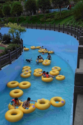 Associações preguiçosas de flutuação do rio do equipamento do parque temático do Aqua para o adulto e as crianças no parque gigante da água