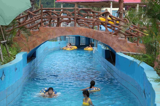 Rio preguiçoso do parque da água do equipamento da piscina para crianças/parque de diversões divertimento da família