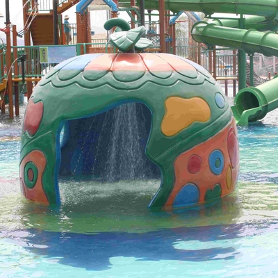 Jogos exteriores das crianças comerciais do equipamento do parque do pulverizador do pato da fibra de vidro para o parque da água