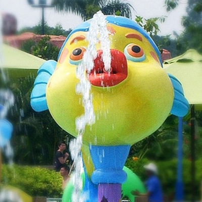 Jogo usado do Aqua do parque da água do pulverizador dos desenhos animados equipamento feito sob encomenda para o parque do Aqua das crianças