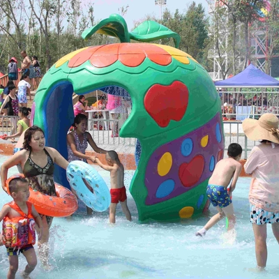 Jogo personalizado do Aqua, pulverizador do polvo, equipamento do parque do pulverizador da fibra de vidro para crianças
