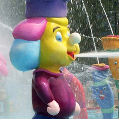 O jogo do Aqua do pulverizador do pato do equipamento do parque do pulverizador, água Sprayground estrutura o OEM