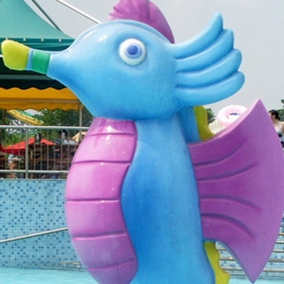 Parque da água do jogo do Aqua de Sprayground da água, equipamento dado forma desenhos animados do parque do pulverizador do macaco