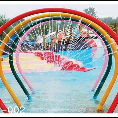 Água Sprayground do pulverizador do bloco de apartamentos do ícone do pulverizador do jogo do Aqua do equipamento do parque do pulverizador