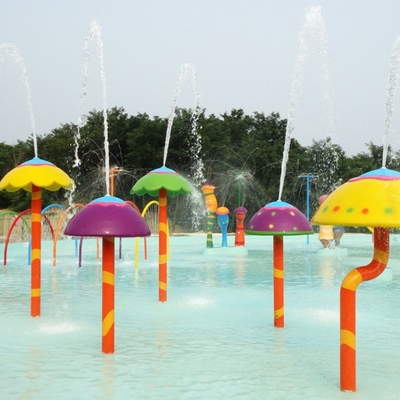 Jogo do Aqua do grupo do cogumelo do pulverizador, equipamento do parque da água do pulverizador personalizado