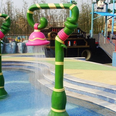 Jogo personalizado da água do jogo do Aqua do pulverizador, equipamento do parque da água da fibra de vidro