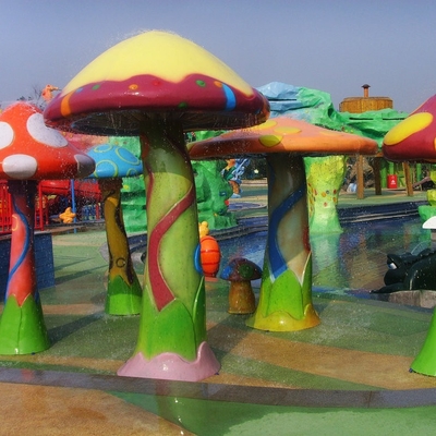 Jogo personalizado da água do jogo do Aqua do pulverizador, equipamento do parque da água da fibra de vidro