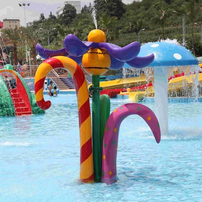 O pulverizador exterior do entretenimento da família arqueou a porta, equipamento do parque do Aqua para 5 - 10 pessoas