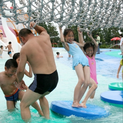 Menor do Lemna da fibra de vidro do jogo do Aqua da associação de água do equipamento do parque do Aqua para o divertimento do jogo da família