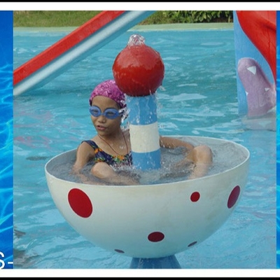 Jogo do Aqua da fibra de vidro, equipamento do parque do Aqua do pulverizador para crianças e adultos na piscina