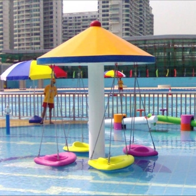 Equipamento do parque do Aqua, recreação da família do jogo da água que chove o campo de jogos da água do cogumelo