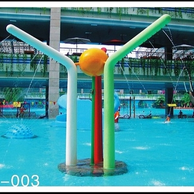 Jogo personalizado do Aqua da coluna da cor de água do ícone do pulverizador, equipamento do parque do Aqua para adultos das crianças