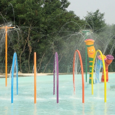 Jogo do Aqua da porta do arco-íris, equipamento do parque do Aqua do pulverizador, estrutura do jogo das fontes para o parque da água das crianças
