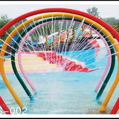 Jogo do Aqua da porta do arco-íris, equipamento do parque do Aqua do pulverizador, estrutura do jogo das fontes para o parque da água das crianças