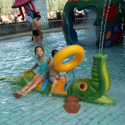Equipamento de Sprayground da água do jogo do Aqua do crocodilo do pulverizador para o parque da água