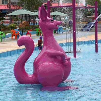 Jogo do Aqua de Sprayground da água do canguru, equipamento do pulverizador do campo de jogos da água personalizado