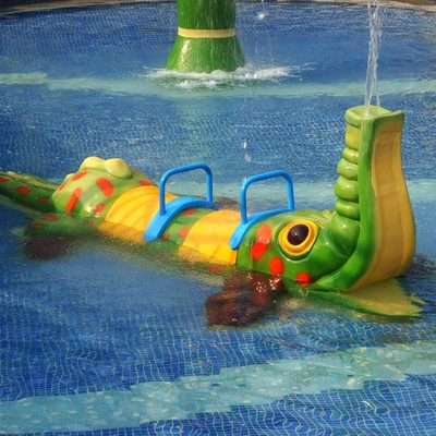 Jogo do Aqua do crocodilo do pulverizador, equipamento de Sprayground da água, equipamentos do parque do Aqua